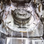 OSIRIS REx Asteroid Sample Return lid opening at Building 31 Astromaterials Curation Facility. Bldg. 31 - OSIRIS REx Thin Section Lab.