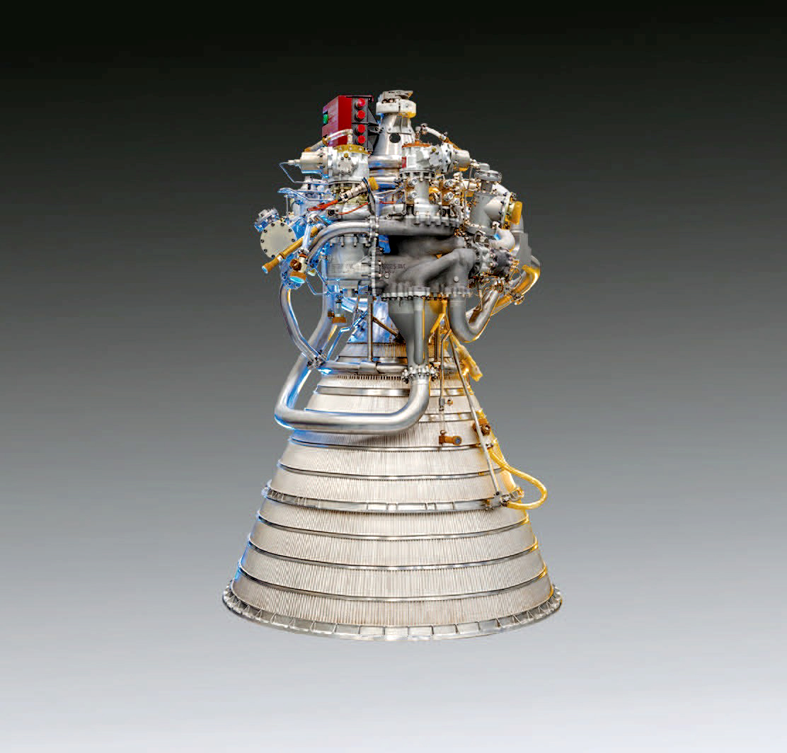 A single RL10 engine will provide nearly 25,000 pounds of thrust and serve as the main propulsion for the interim cryogenic propulsion stage (ICPS) that is flying atop the SLS (Space Launch System) Block 1 rocket in support of each of the first three Artemis missions.