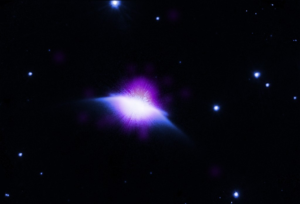 Young ‘Sun’ Caught Blowing Bubbles by NASA’s Chandra