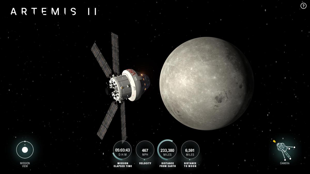 Track NASA’s Artemis II Mission in Real Time