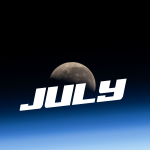 The Last Quarter Moon is pictured above Earth's atmosphere from the International Space Station as it soared 260 miles over the Pacific Ocean southwest of Panama on the Latin American continent.