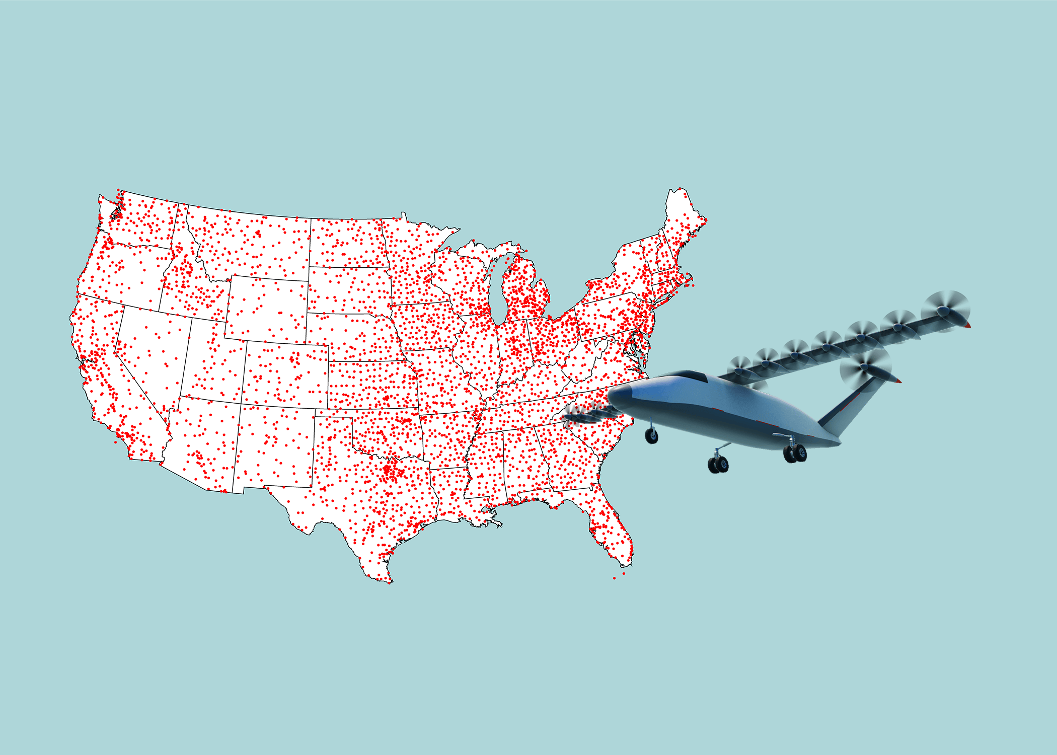 Ram Rise Airplane Regional Air Mobility (RAM) - NASA