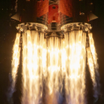 The Soyuz rocket is launched with Expedition 70 NASA astronaut Loral O'Hara, and Roscosmos cosmonauts Oleg Kononenko and Nikolai Chub, Friday, Sept. 15, 2023, at the Baikonur Cosmodrome in Kazakhstan.