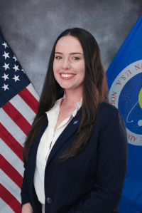 The headshot image of Adeline Morgan Roesch