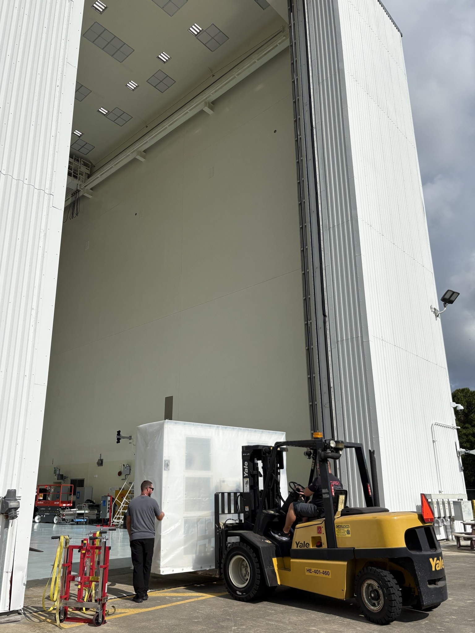 Key Support Equipment Arrives at Kennedy for Roman Space Telescope