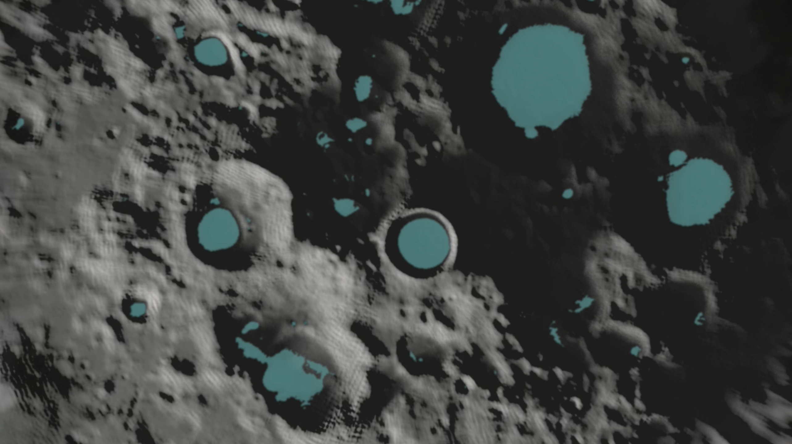 Combining Regenerative Fuel Cells with a Vertical Solar Array Technology enables supply and recharge of 10KW of power to permanently shadowed regions<br>on the Moon.