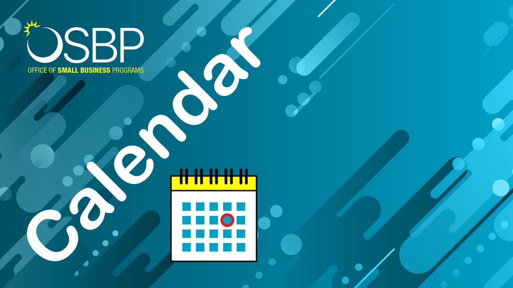 OSBO Calendar