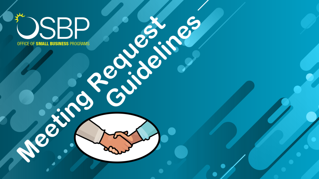 OSBP Meeting Request Guidelines
