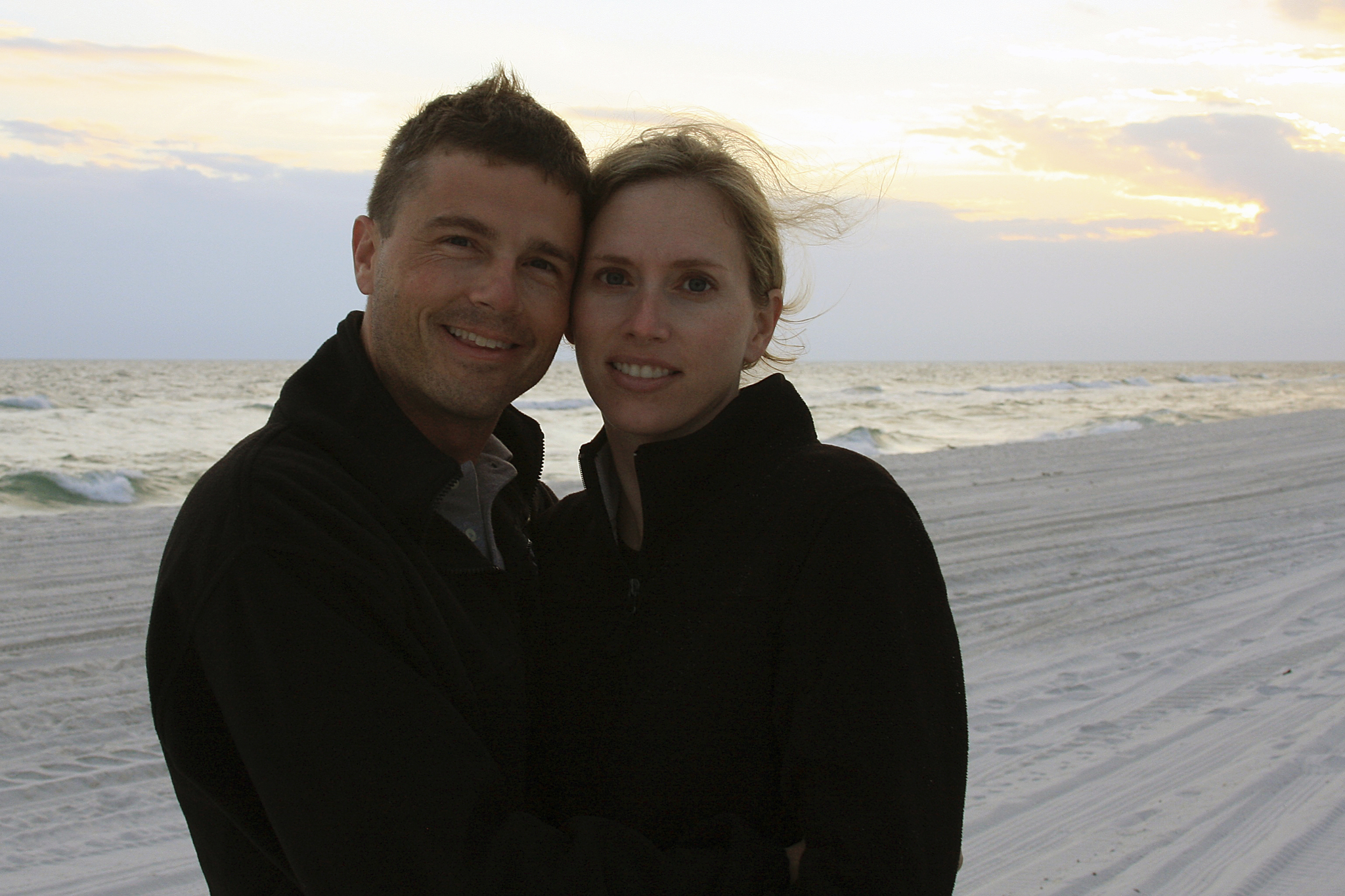 NASA astronaut Reid Wiseman is pictured with his late wife Carroll Taylor Wiseman.