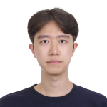 Headshot of a young Asian man wearing a black t shirt, with short dark brown hair.