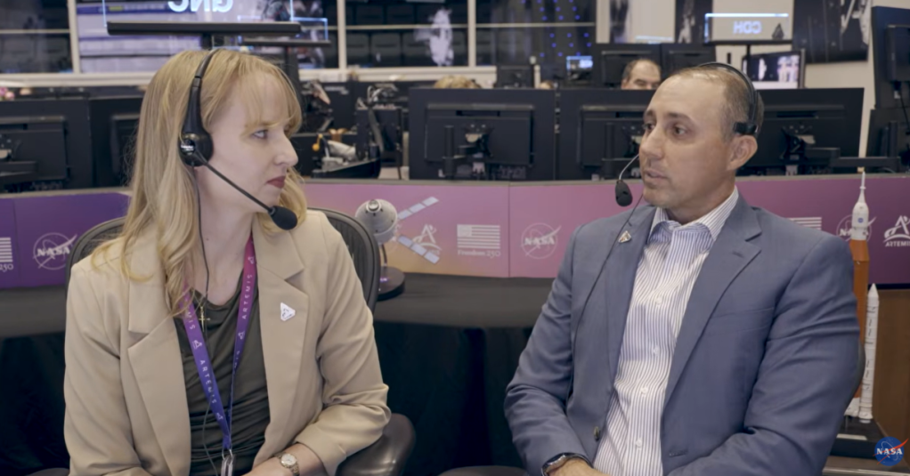 On flight day eight of NASA’s 24/7 mission coverage of the agency’s Artemis II mission, NASA scientist Corey Theriot joined to explain a similar set of measurements collected from Artemis II crew members across multiple physiological systems.