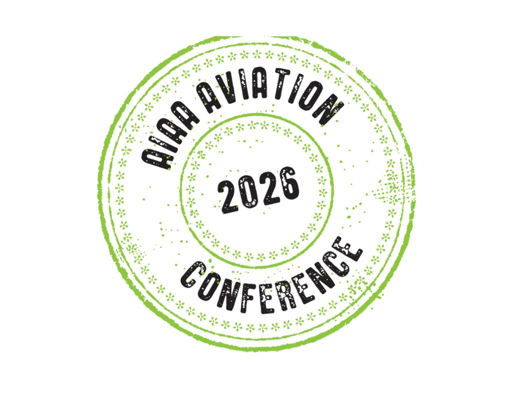 AIAA Aviation 2026 Endorsement Stamp for Flight Log