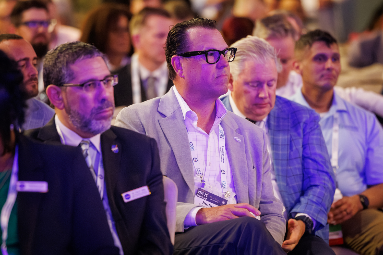 Large group of people sitting at the NCMA World Congress.