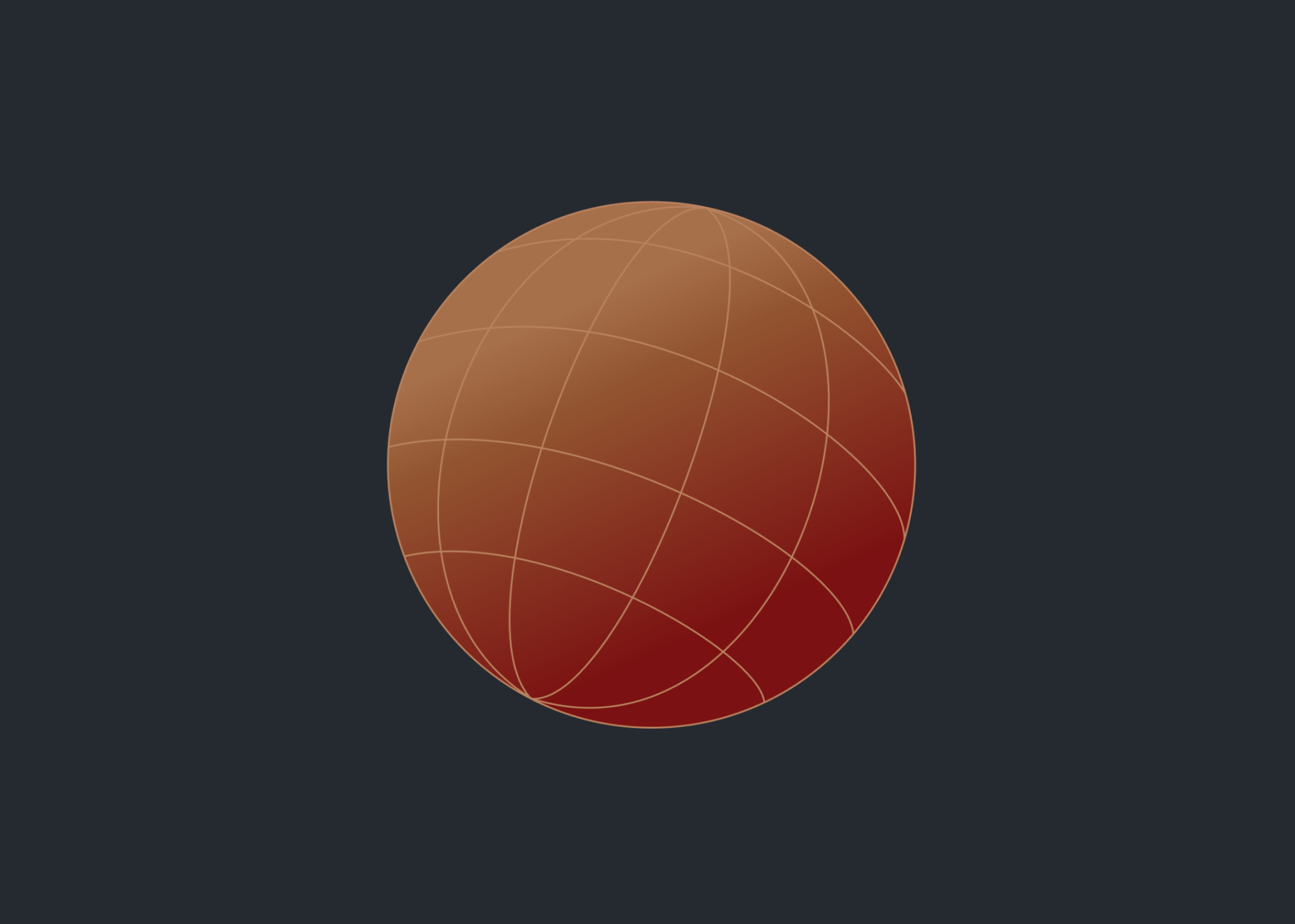 Artist rendering of MCMC's Legacy MGCM latitude-longitude grid