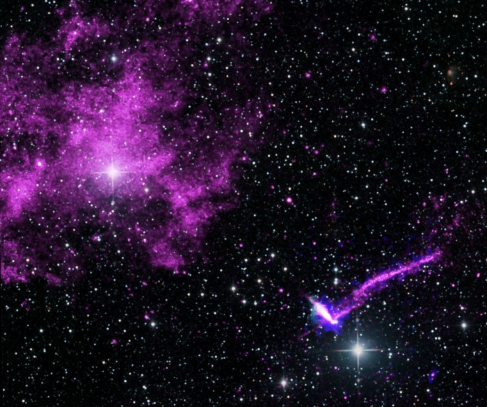 NASA's Chandra and IXPE Study Pulsar in Lighthouse Nebula