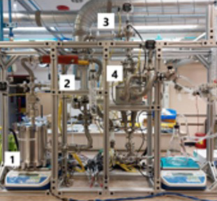 Separation Technology of on-orbit liquid and excrement
