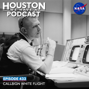 Houston We Have a Podcast Episode 433: Callsign White Flight Flight Director Gene Kranz sits on console in Mission Control during the Apollo missions.