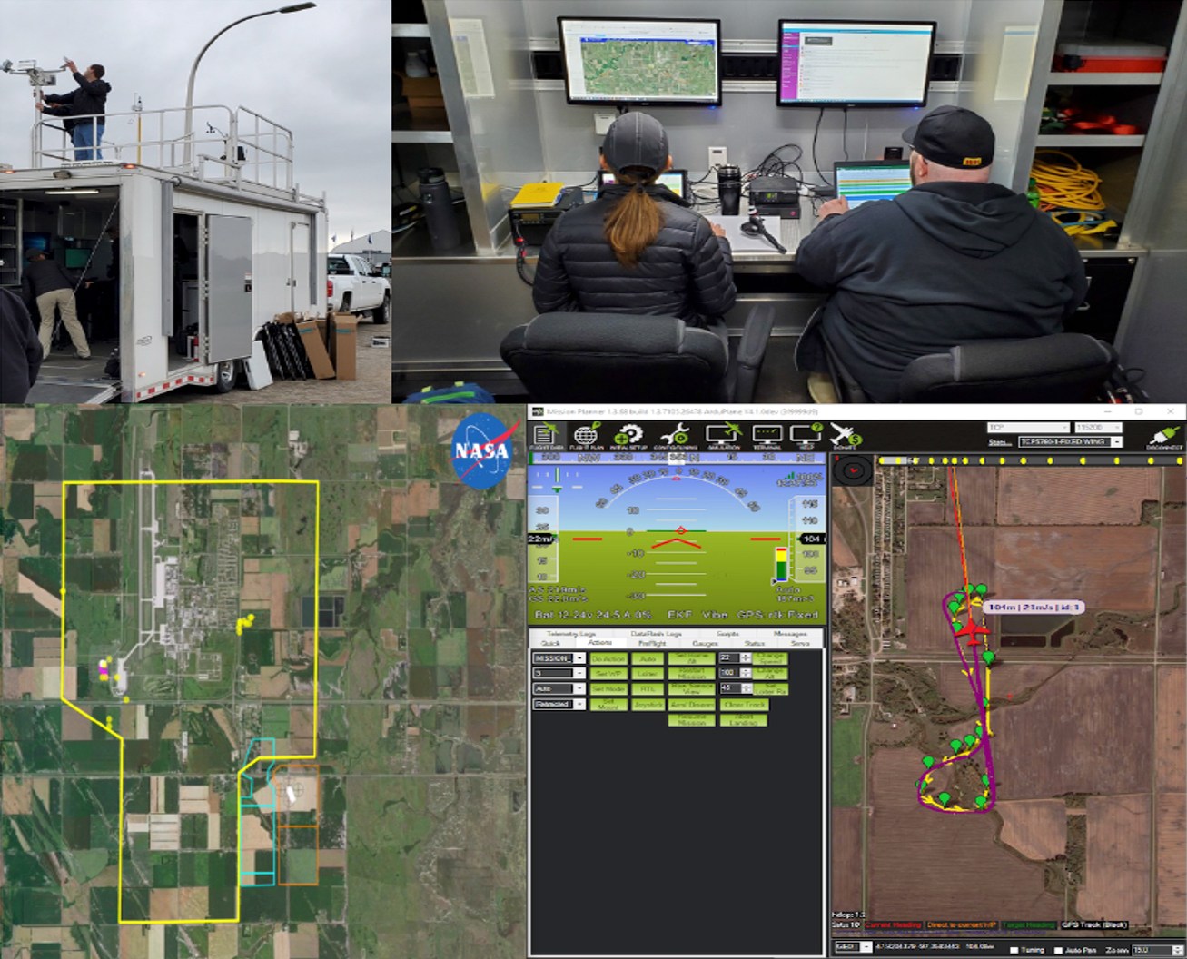Live unmanned flight test operations at Grand Forks Air Force Base in development of a Federal UAS Service Supplier (FUSS) prototype