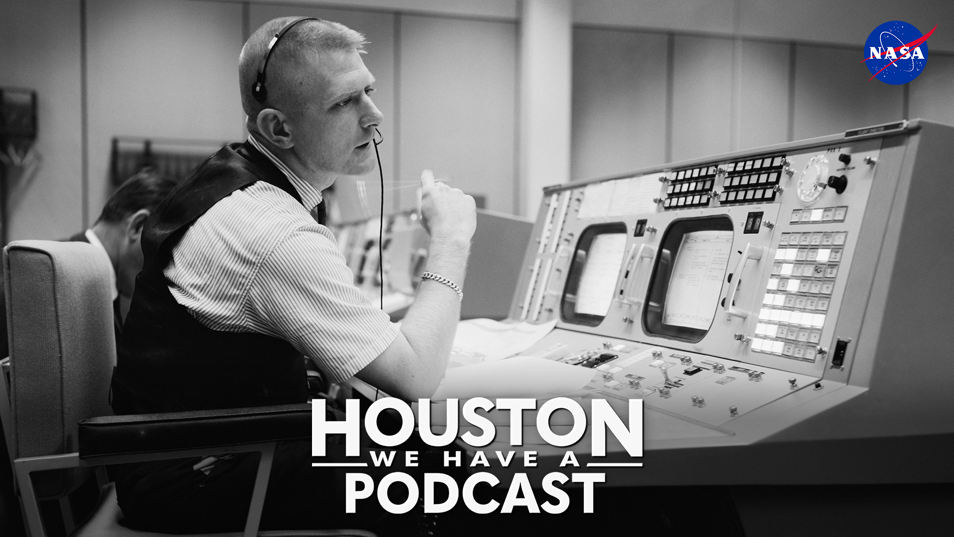 HWHAP Ep. 433. Flight Director Gene Kranz sits on console in Mission Control during the Apollo missions