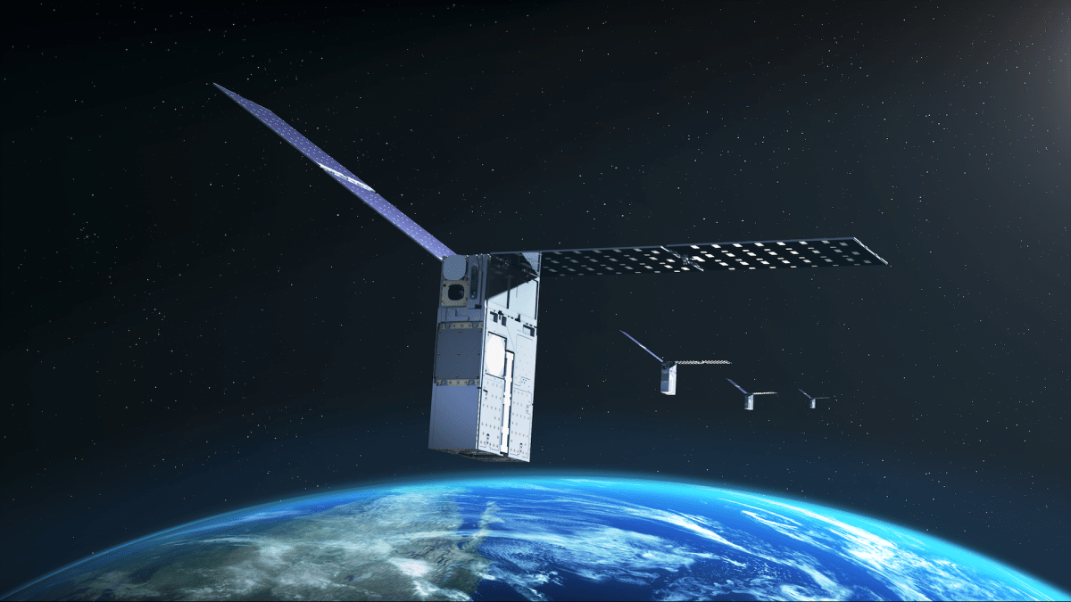 Starling satellites navigate without GPS artwork