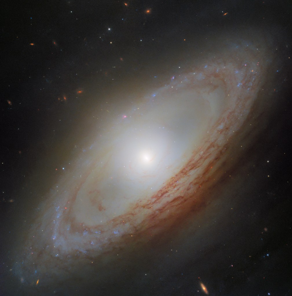 Hubble Spots Chaotic Secret in Galaxy