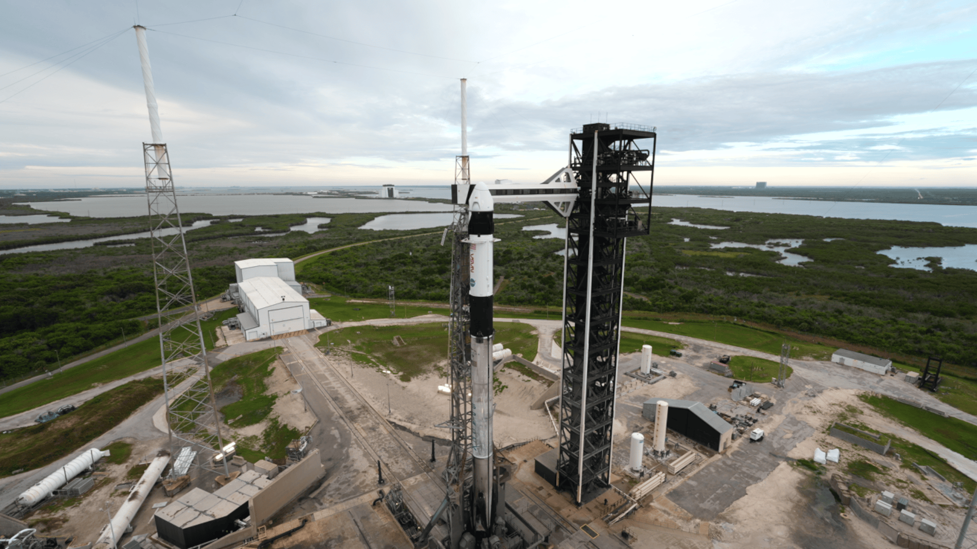 Dragon is ‘Go’ for Launch, Falcon 9 Fueling Underway