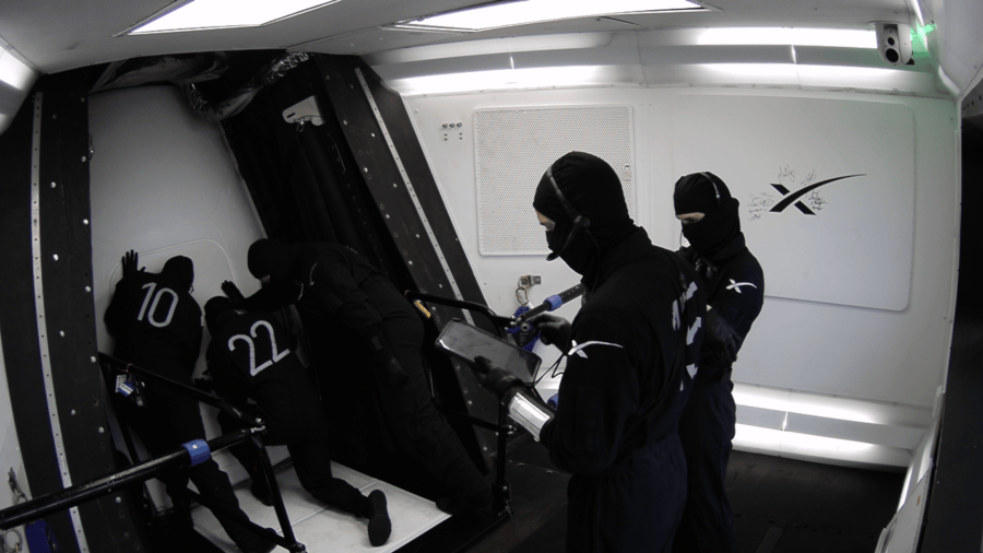 Teams with SpaceX close the hatch on the Dragon spacecraft for Crew-13 on Thursday, Oct. 1, 2026, ahead of launch to the International Space Station.