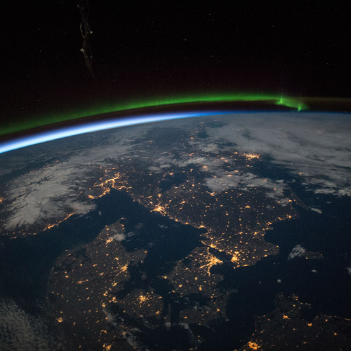 Vies of the Earth from the International Space Station
