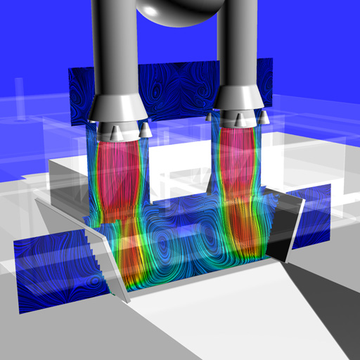 Study of launch vehicle plume on flame trench using CFD simulation
