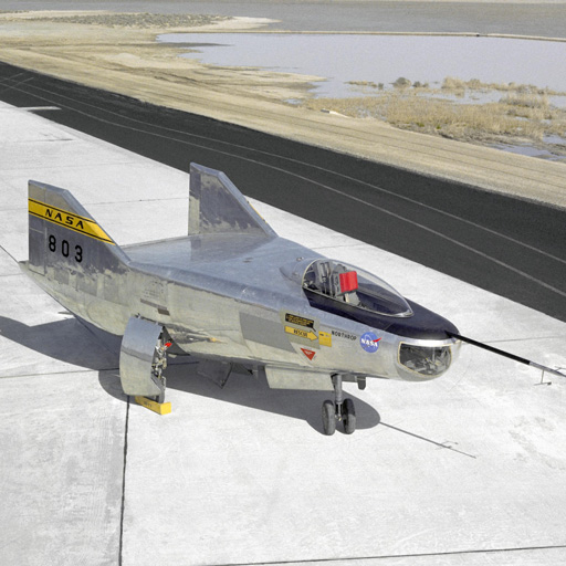 NASA’s M2-F2 lifting body aircraft.