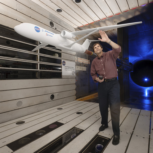 NASA wind tunnel.