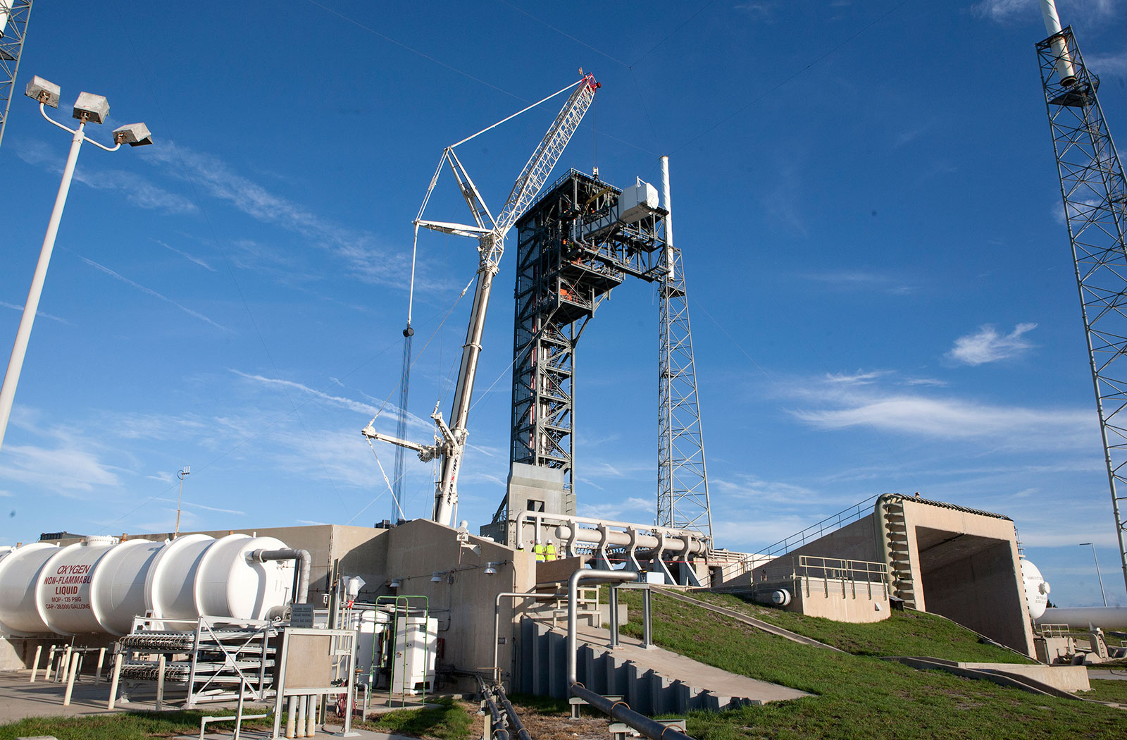 The Crew Access Arm and White Room for Boeing's CST-100 Starliner