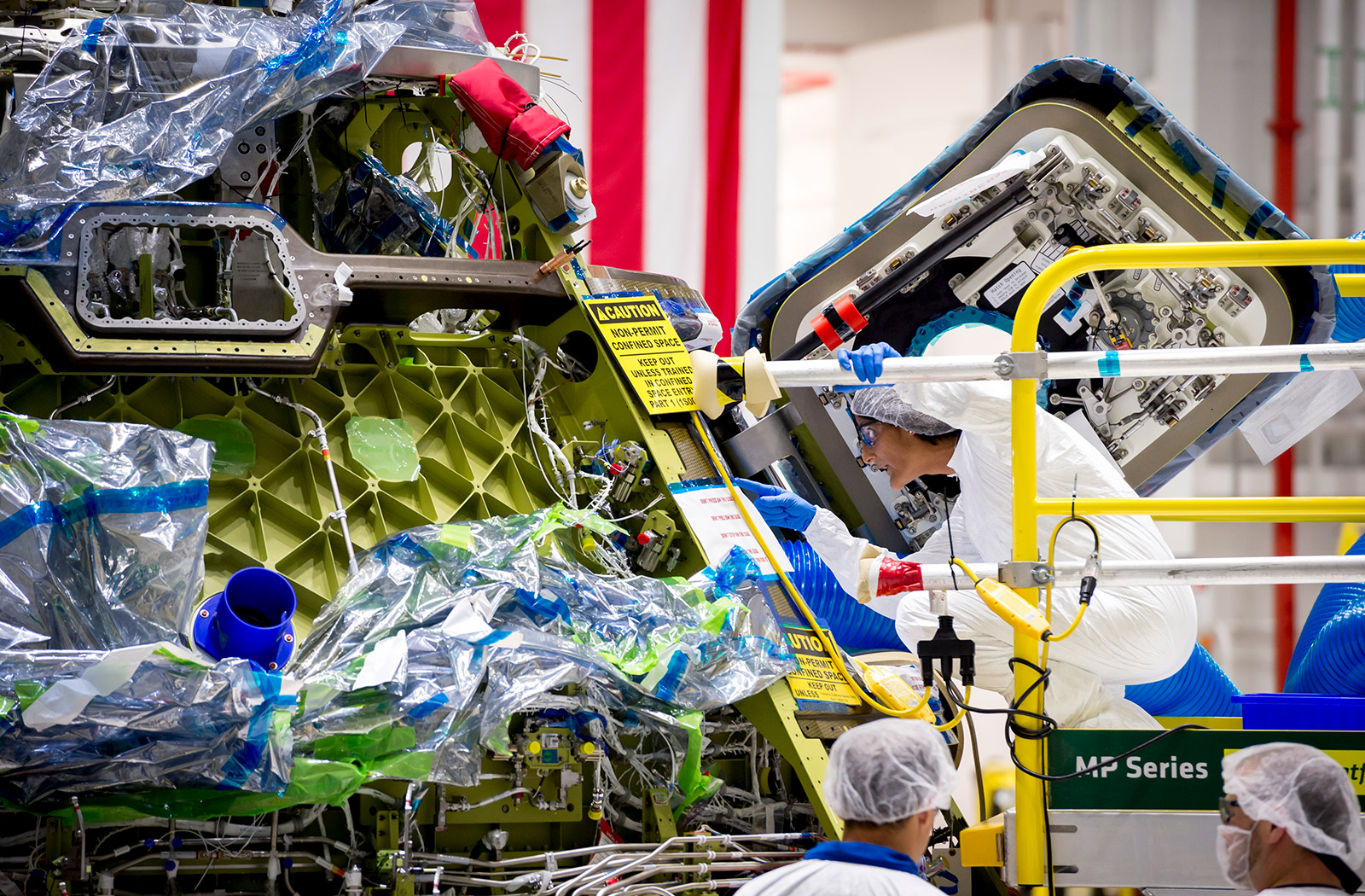 Astronaut and spacecraft system testing.