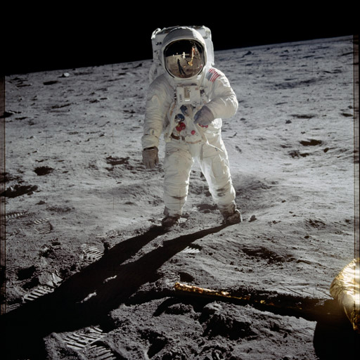 Apollo 11 moon walk
