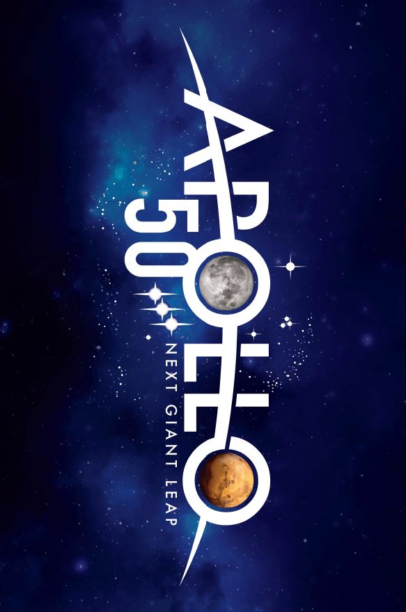 Poster Apollo 50th Logo