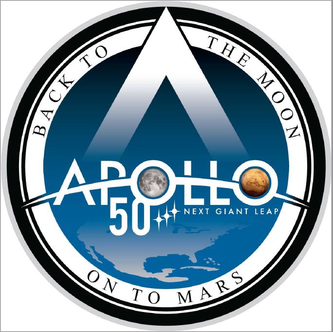 Poster Apollo 50th Seal-Decal