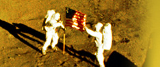 Apollo Astronauts on Moon