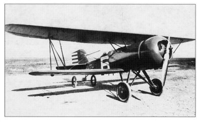 Curtiss Hawk 1928 biplane with cowling installed over engine