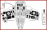 Gemini Spacecraft Main Control Panel
