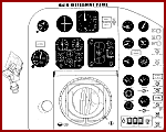 Mercury Spacecraft Main Instrument Panel
