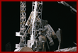  Yuri Onufriyenko and Yury Usachev during EVA 