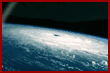 Hurricane seen during the NASA/Mir-21 mission
