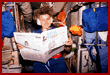  Views of the departure of the STS-76 crew on the shuttle Atlantis 