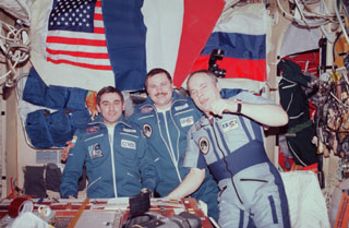 Eyharts, Budarin and Solovyev