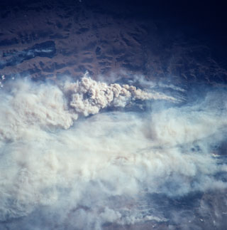 Mongolia forest fires