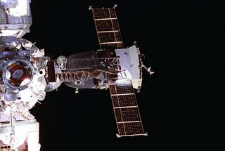 Progress and Kvant and Kristall docking port and Soyuz 