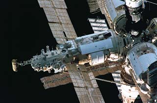 View of the Kvant-2 module.