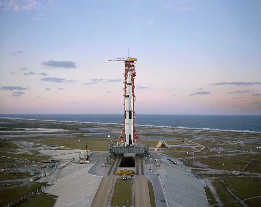 Saturn V rocket for Apollo 8