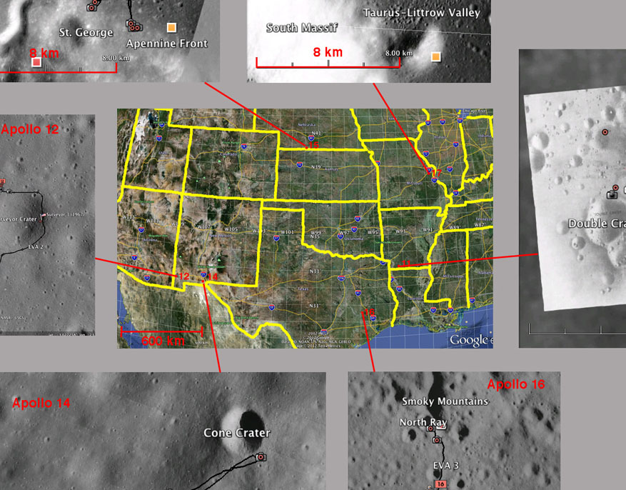 Apollo
            Site on a US map