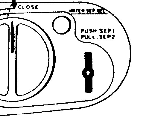 Water Separator Selector Valve